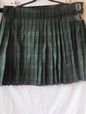 Stillwater Black Watch Tartan Kilt, Very Heavy, Size 48        Cl421